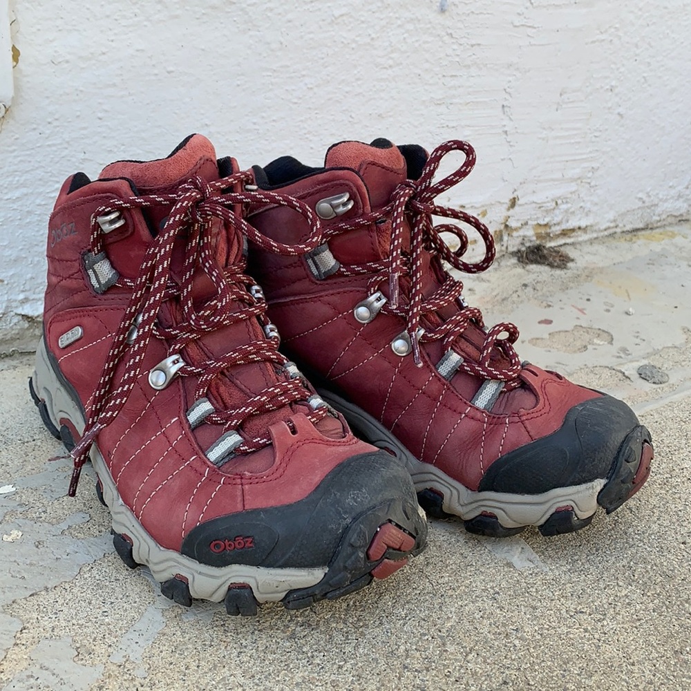 Size 6W Oboz Bridger Hiking Boots